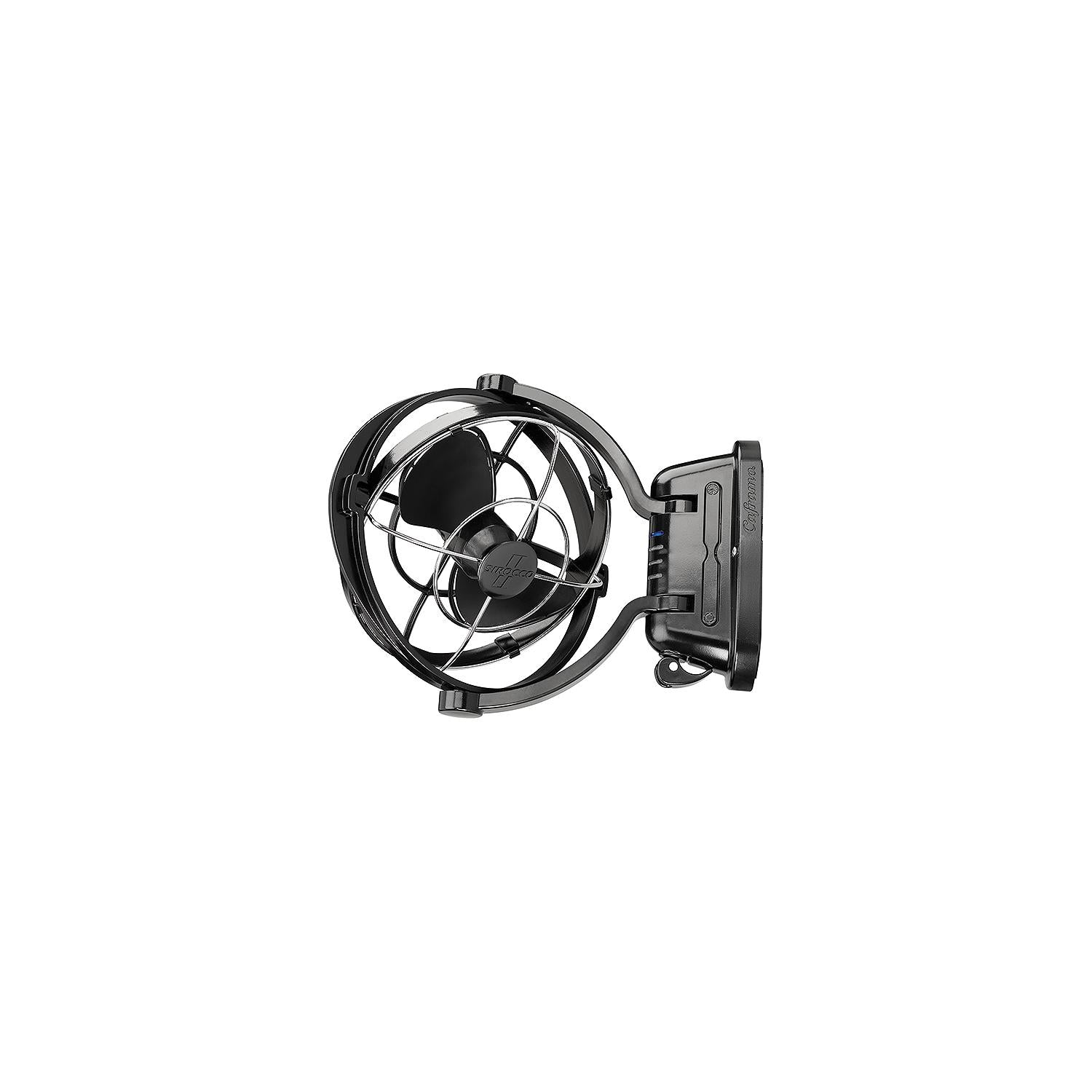 Caframo 7010CABBX Sirocco II 12/24V Cabin Fan, Black