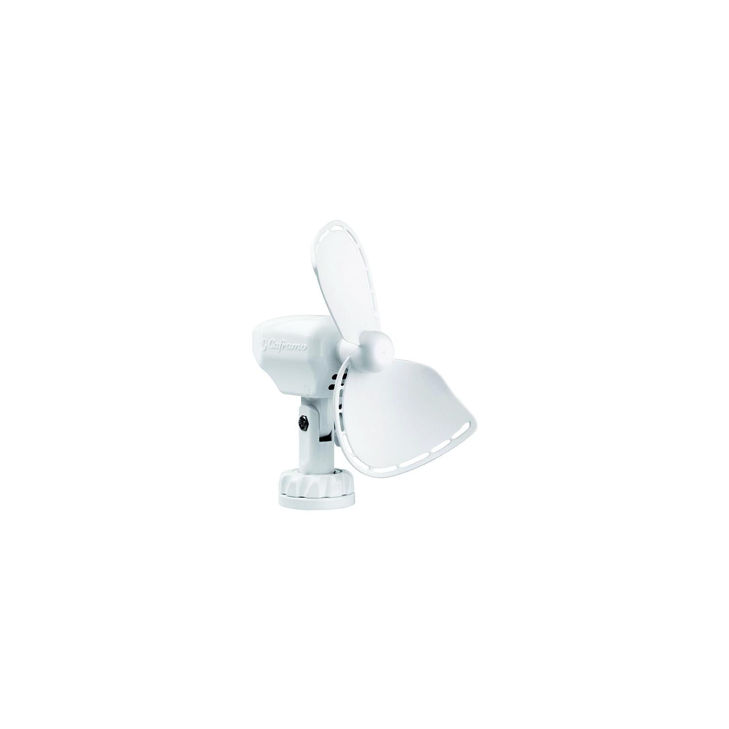 Caframo 757DCWBX Ultimate 2-Speed Compact 12VDC Fan, White
