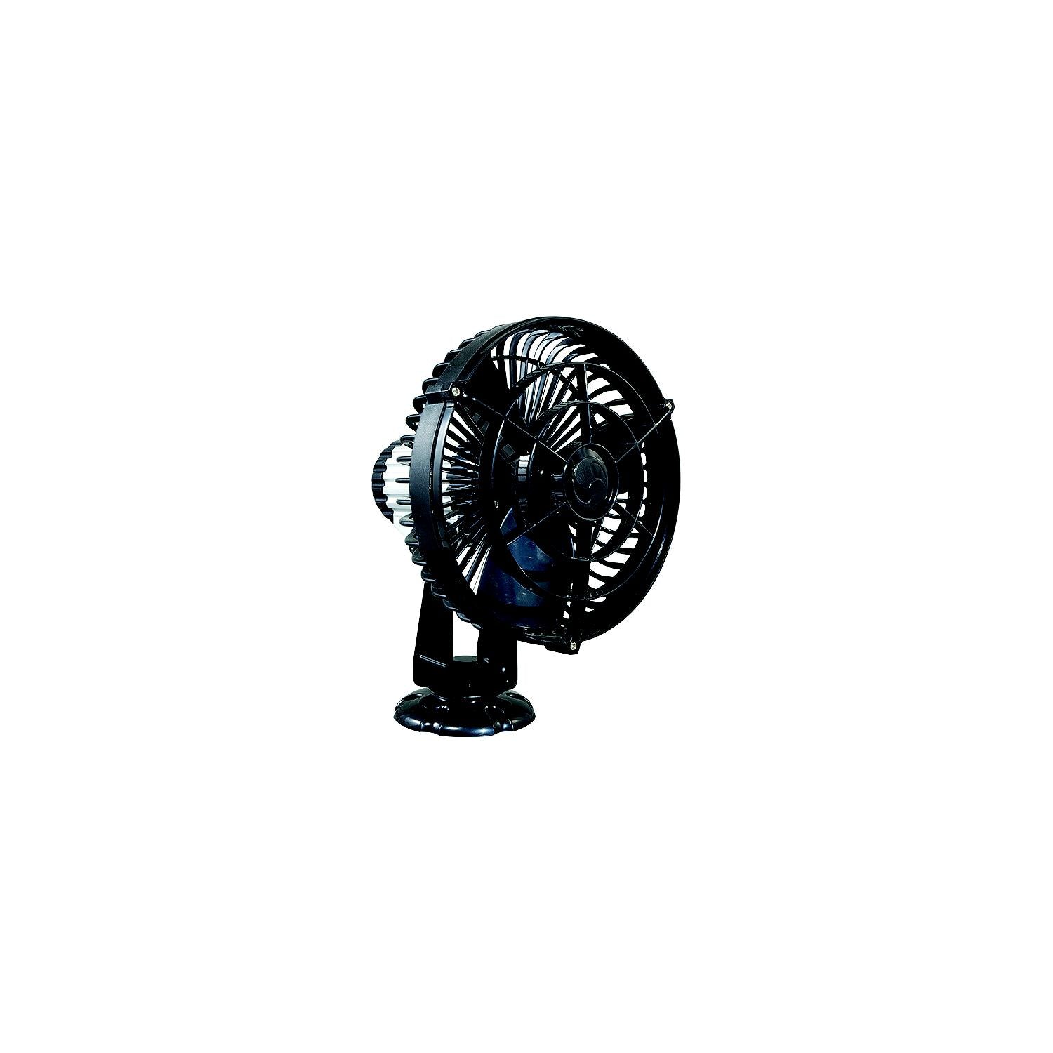 Caframo 817CABBX Kona Weatherproof 12V Fan, Black
