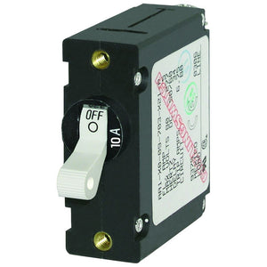 Blue Sea 7206 AC/DC Single Pole Magnetic World Circuit Breaker - 10AMP [7206]