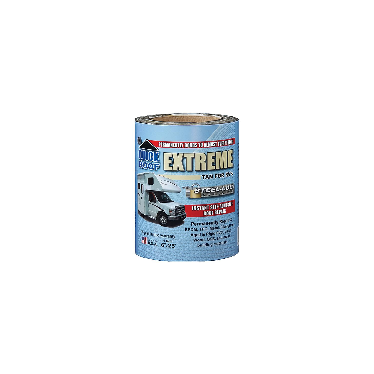 Cofair Products T-UBE625 Quick Roofâ„¢ TUBE625 Extreme w/Steel-Loc, 6