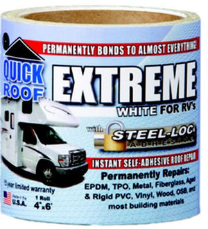 Cofair Products UBE425 Quick Roof Extreme White for RV's