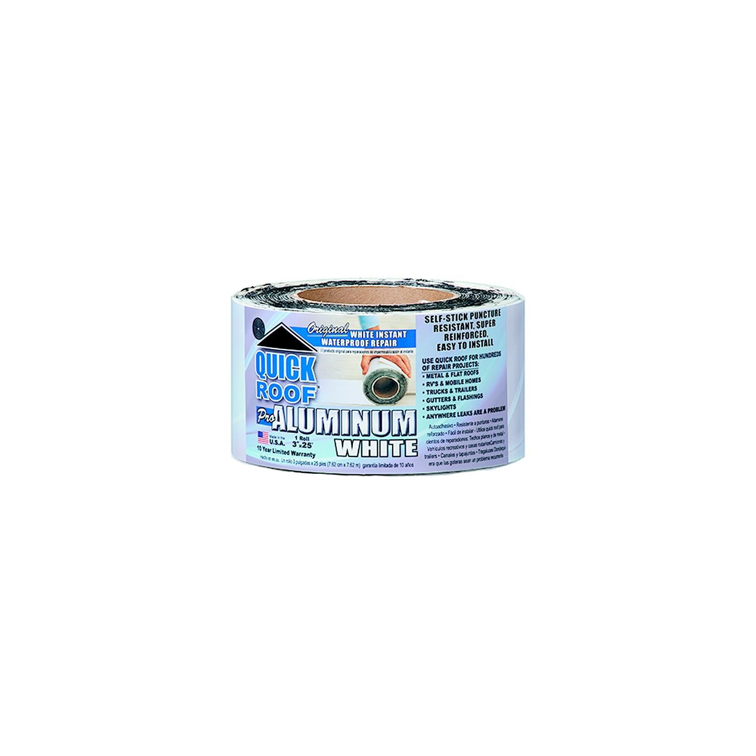 Cofair Products WQR325 Quick Roof Aluminum White