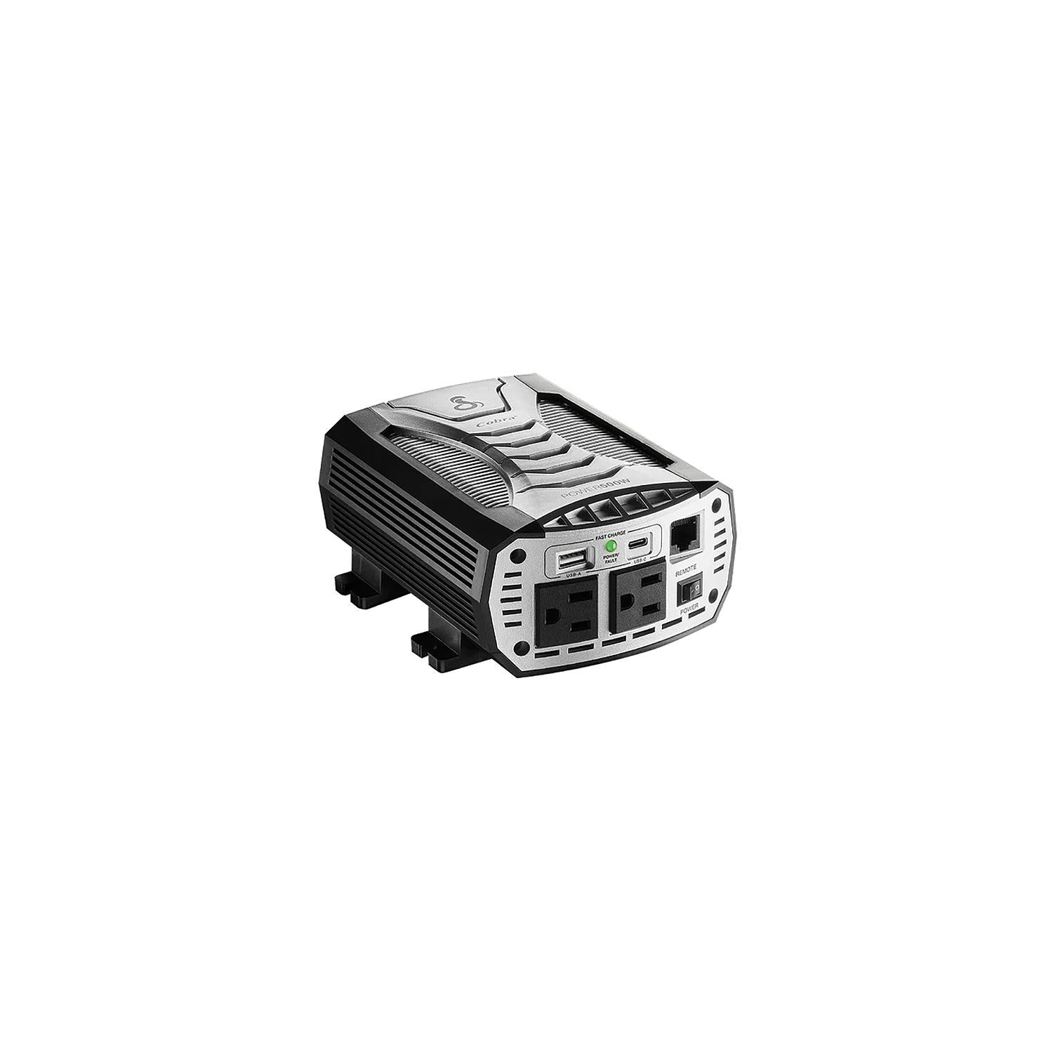 Cobra Electronics CPI500W Power Inverter, 500 Continuous / 1000 Peak