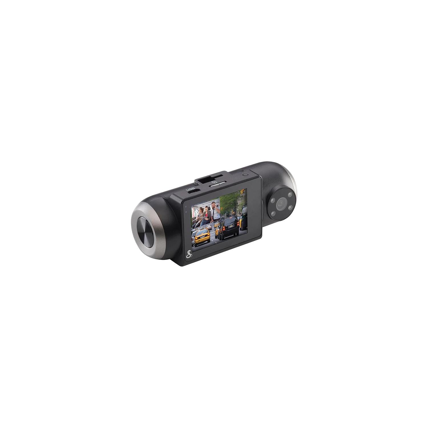 Cobra Electronics SC201 SC 201 Dual-View Smart Dash Cam With Navigation
