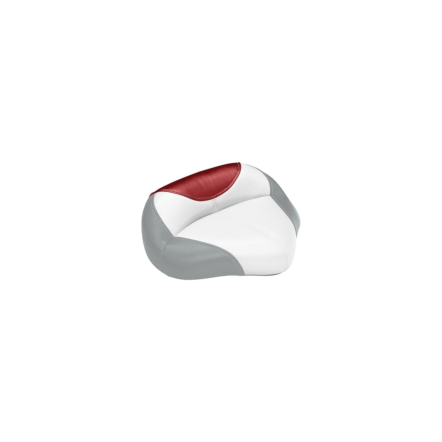 Wise Seating 1466-1774 14661774 Baja Series Casting Seat, Brite White/Gray/Dark Red