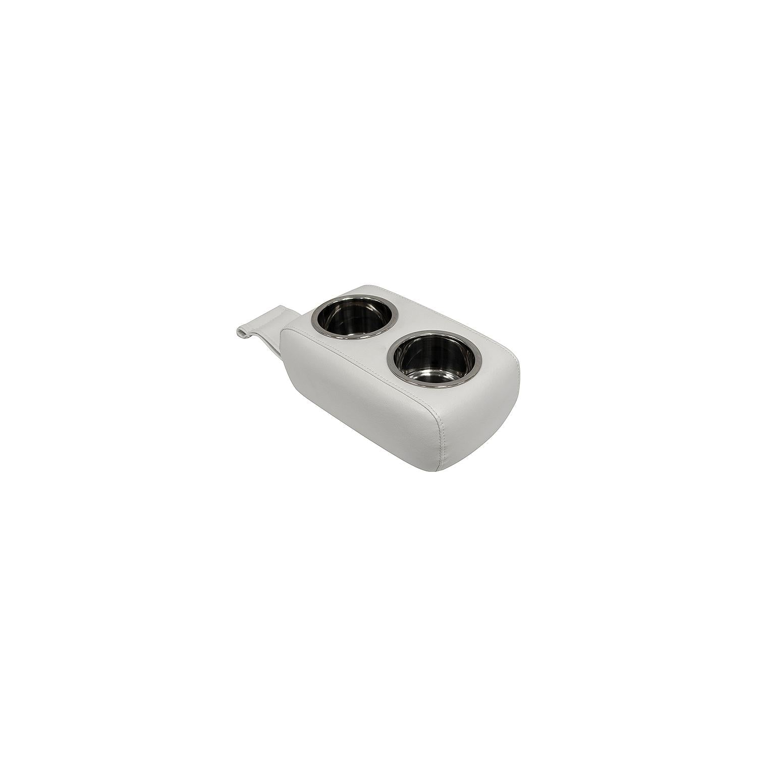 Wise Seating 3059-784 3059784 Portable Upholstered Drink Holder, Brite White