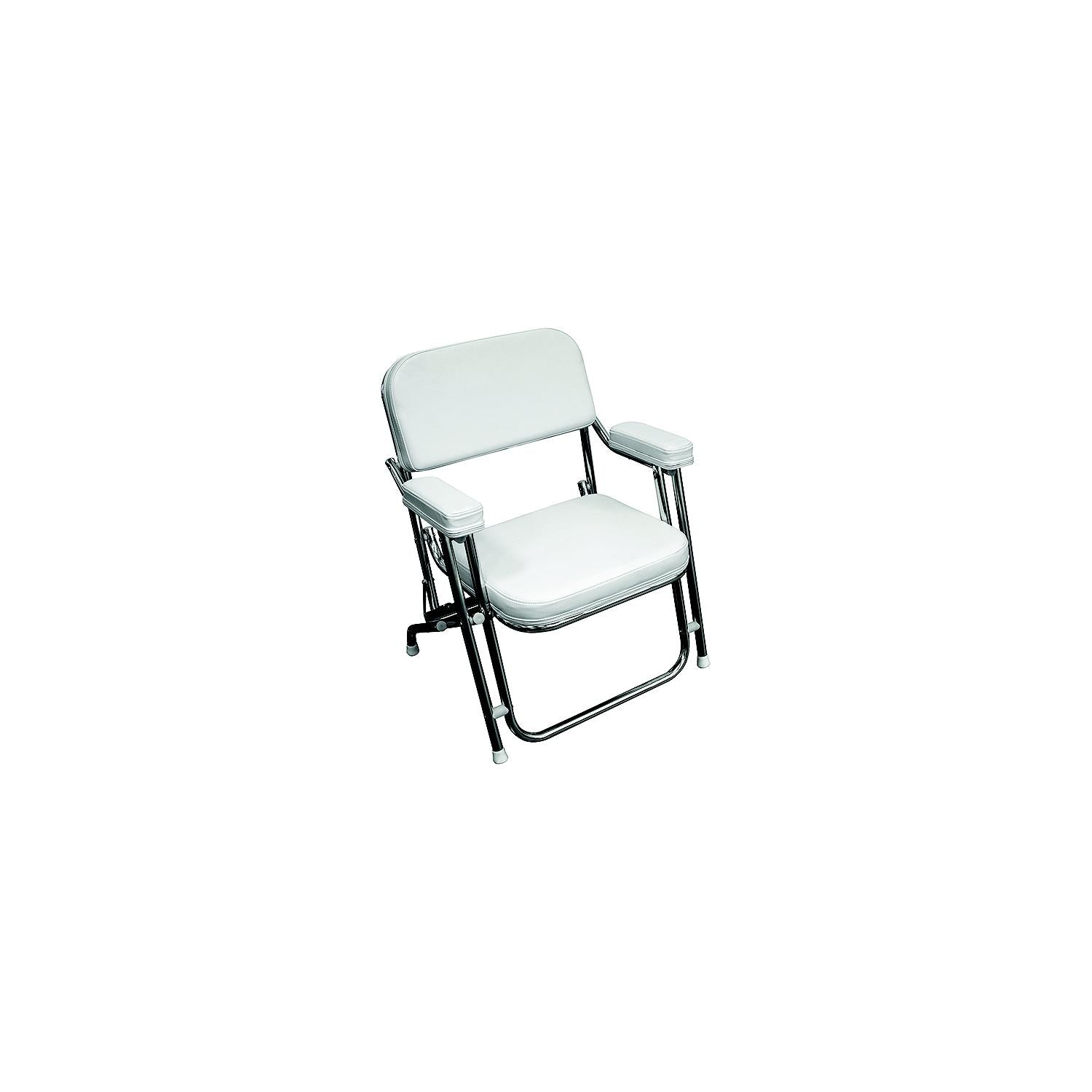 Wise Seating 3316-784 3316784 Promotional Deck Chair, Brite White