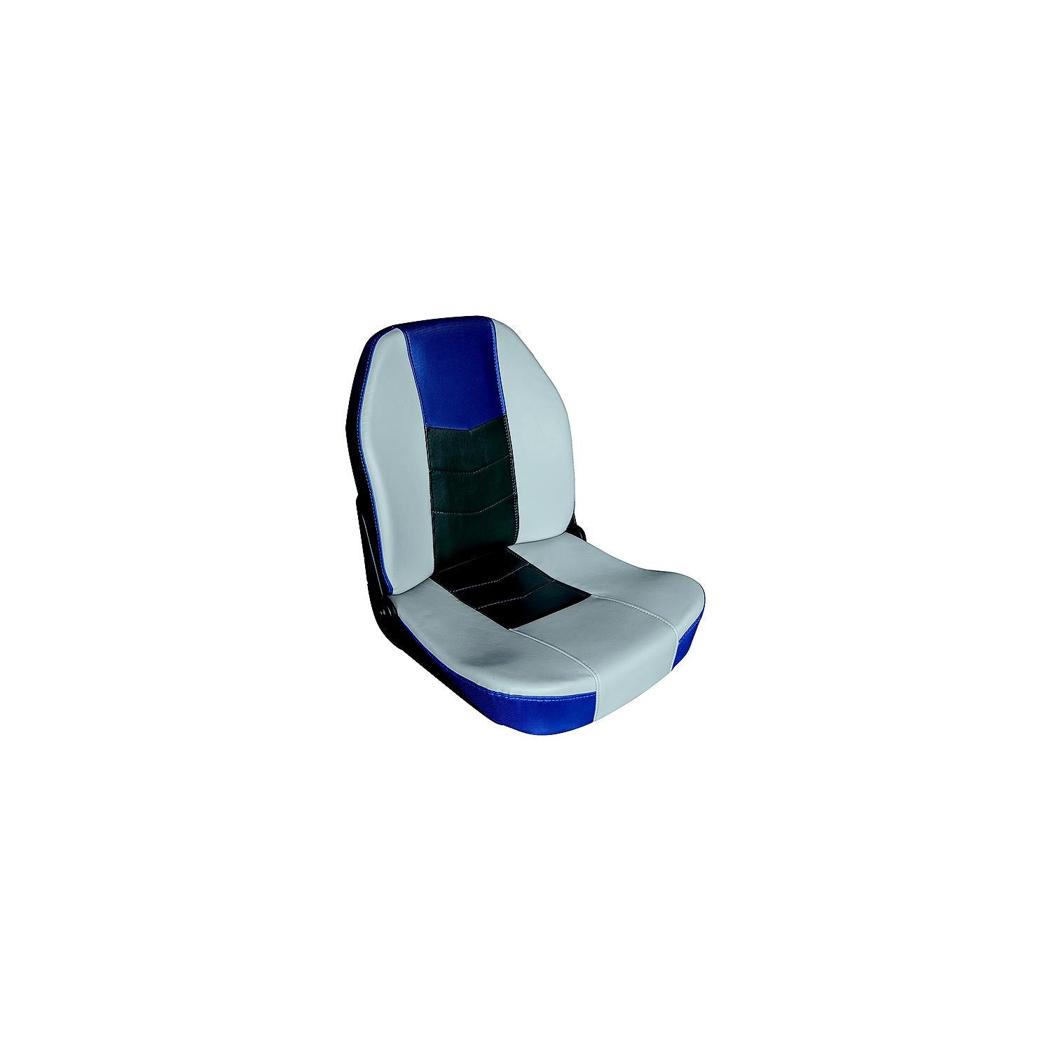 Wise Seating 3340-1789 33401789 Quantum Series Fold Down Seat, Mariner Blue / Charcoal Marble
