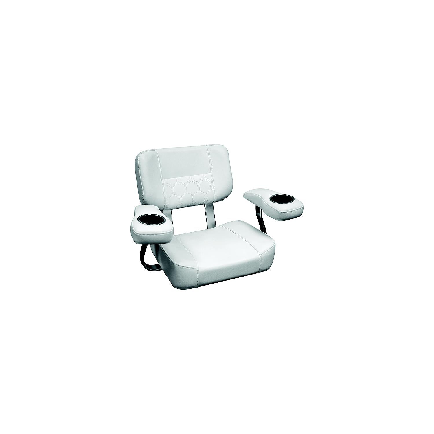 Wise Seating 3366-784 3366784 Pro Series Offshore Helm Chair, Arctic Ice White