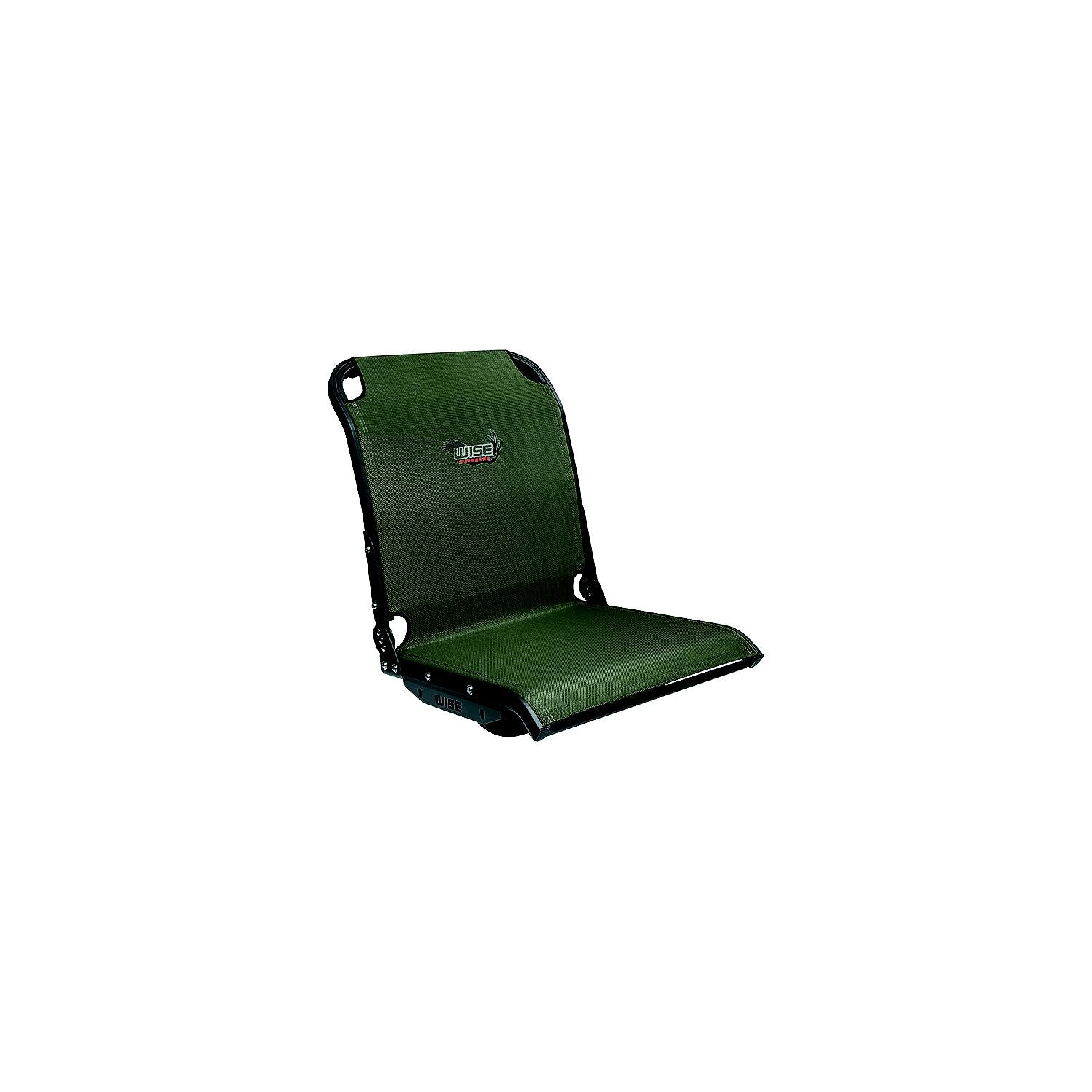 Wise Seating 3373-713 3373713 Aero X Boat Seat, Green Mesh w/Black Frame, High-Back