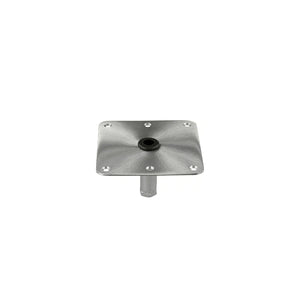 Wise Seating 8WD3000-2 8WD30002 SS Threaded Kingpin Base Plate, 7
