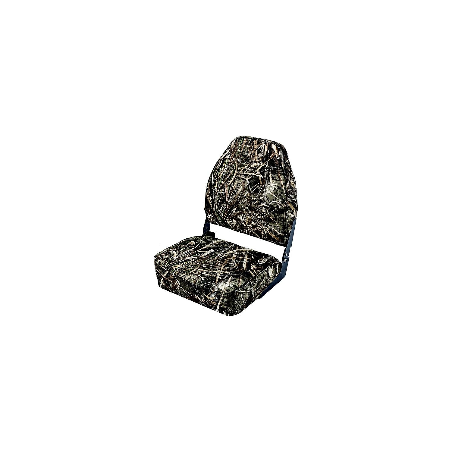 Wise Seating 8WD617PLS-733 8WD617PLS733 Camouflage High-Back Fold-Down Seat, Real Tree Max 5