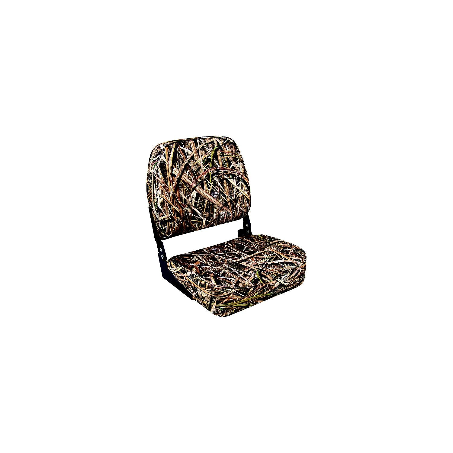 Wise Seating 8WD618PLS-728 8WD618PLS728 Camouflage Fold-Down Seat, Mossy Oak Shadowgrass Blades
