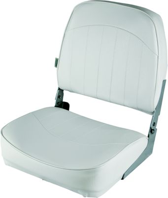 Wise Seating 8WD734PLS-660 8WD734PLS660 Economy Fold Down Fishing Seat, Grey/Navy