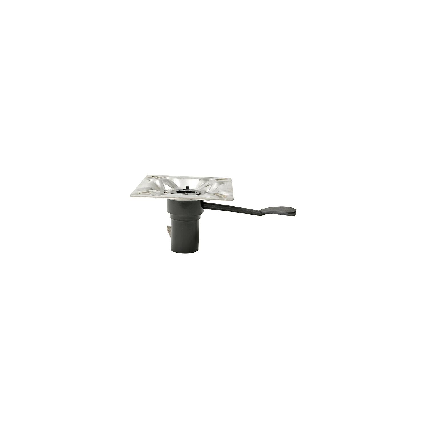 ATTWOOD 238142-7 SwivlEze 238 Series Seat Mount, Right Handle, 3Â° Angle, Stainless Steel