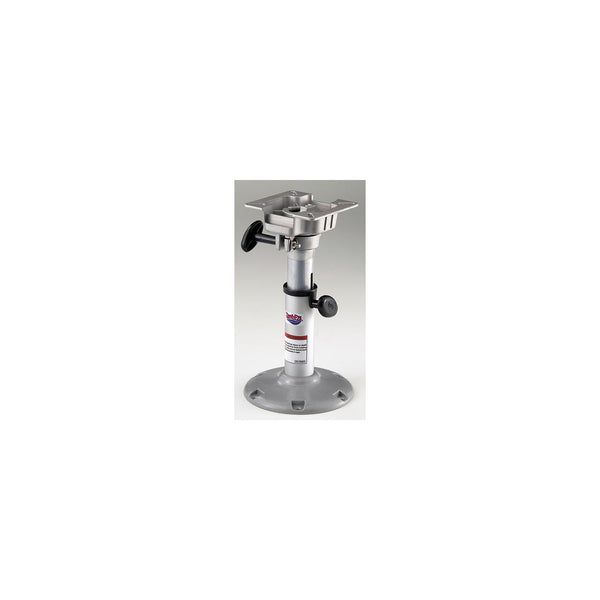 ATTWOOD 2385400 Lakesport Adjustable Bell Pedestals w/Seat Mount, Manual