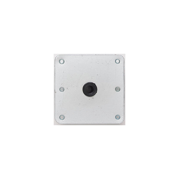 ATTWOOD 67729-T Attwood Lock'N-Pin 3/4" Base Plate 7" x Threaded Zinc Plated Steel