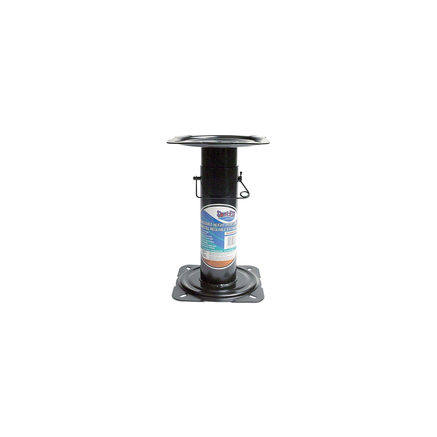 ATTWOOD 91320-ADJ SwivlEze Economy Pedestal, Adjustable - 11-1/2