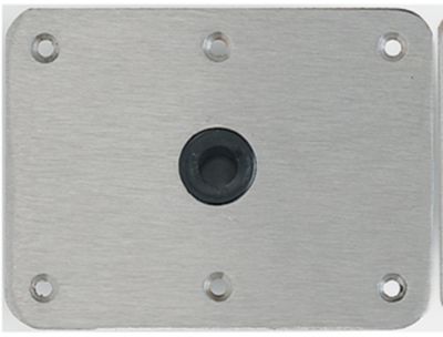 ATTWOOD SP-66839 Attwood Lock-N-Pin Base Plate 6" X 8"