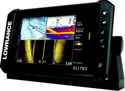 Lowrance 000-15688-001 00015688001 Elite FS 7 Fishfinder/Chartplotter w/C-MAP Contour+ & Active Imaging 3-in-1 Transducer