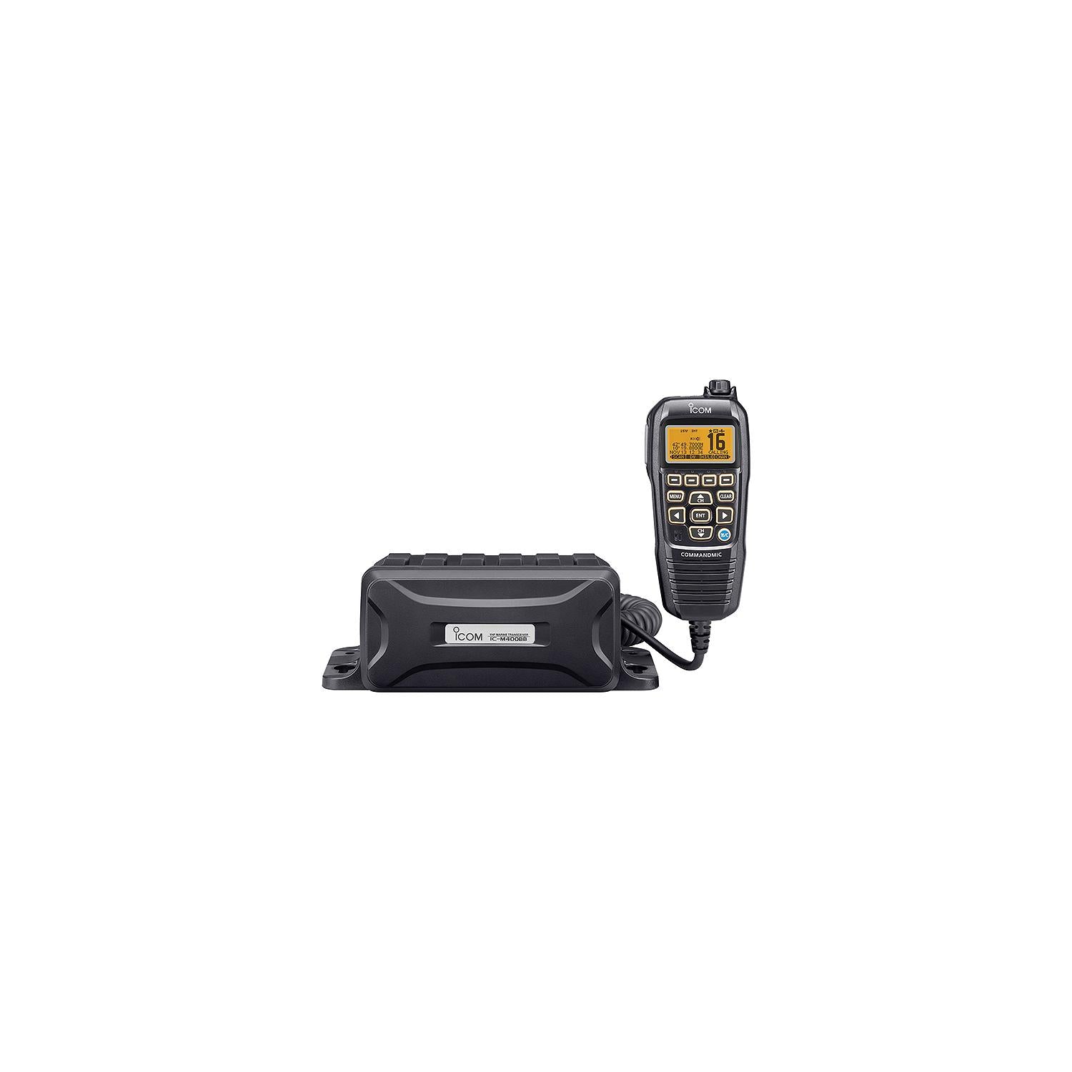 Icom M400BB 31 USA Marine Black Box VHF Transceiver, Mic
