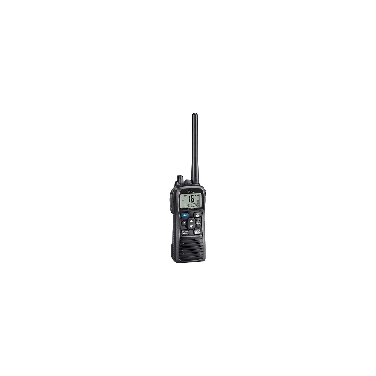 Icom M73 61 USA Submersible Handheld VHF Radio