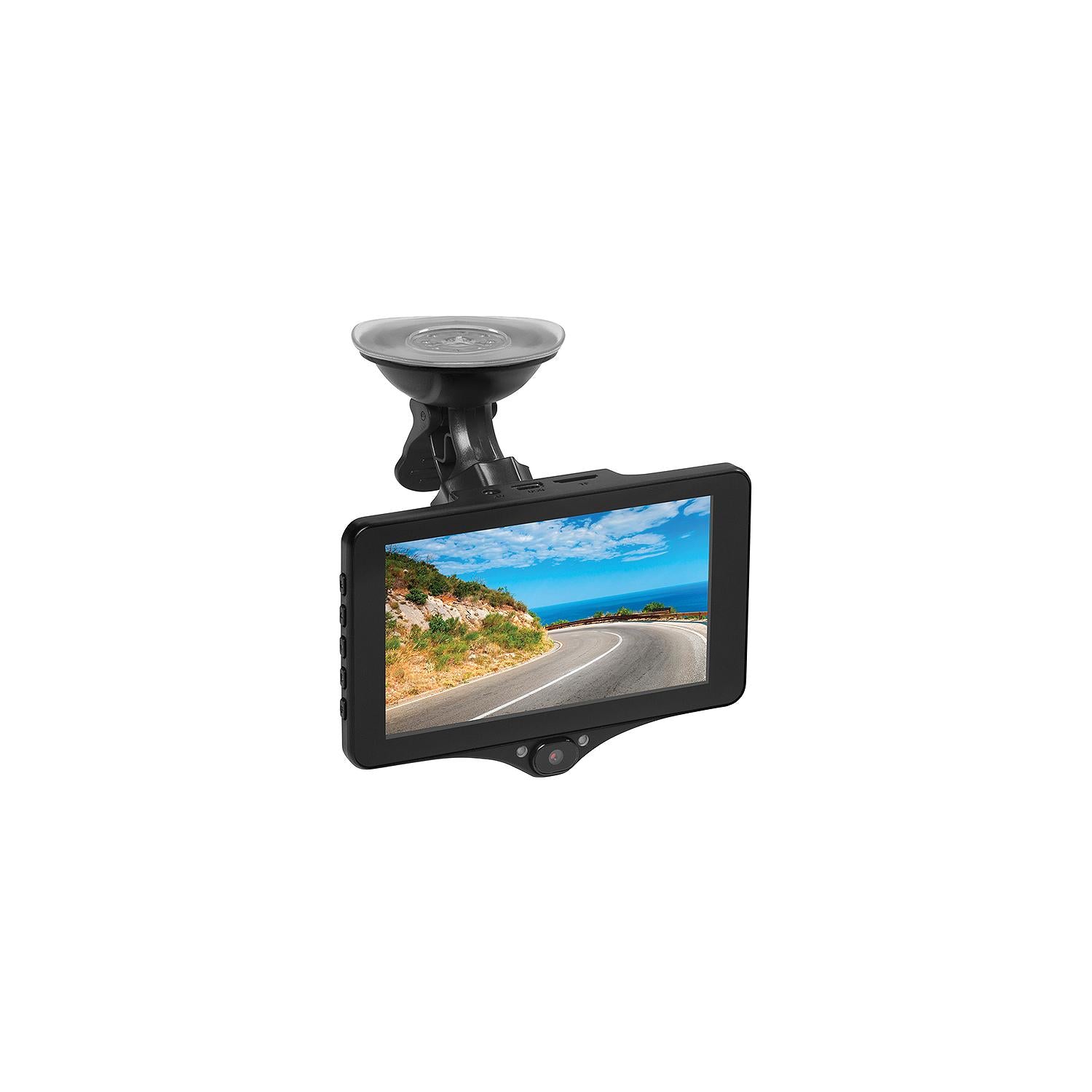 Boss Audio Systems BCAM60 Boss Audio BCAM60 Dash Cam With Front, Inside & Rear View