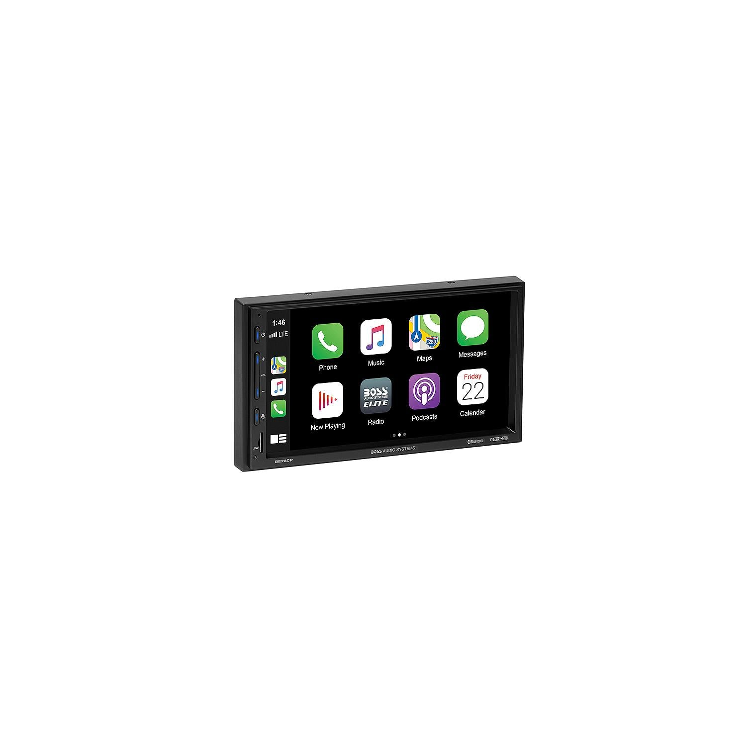 Boss Audio Systems BE7ACP Mech-Less Bluetooth/USB/MP3/WAV/AVI/FM/AM Player w/7