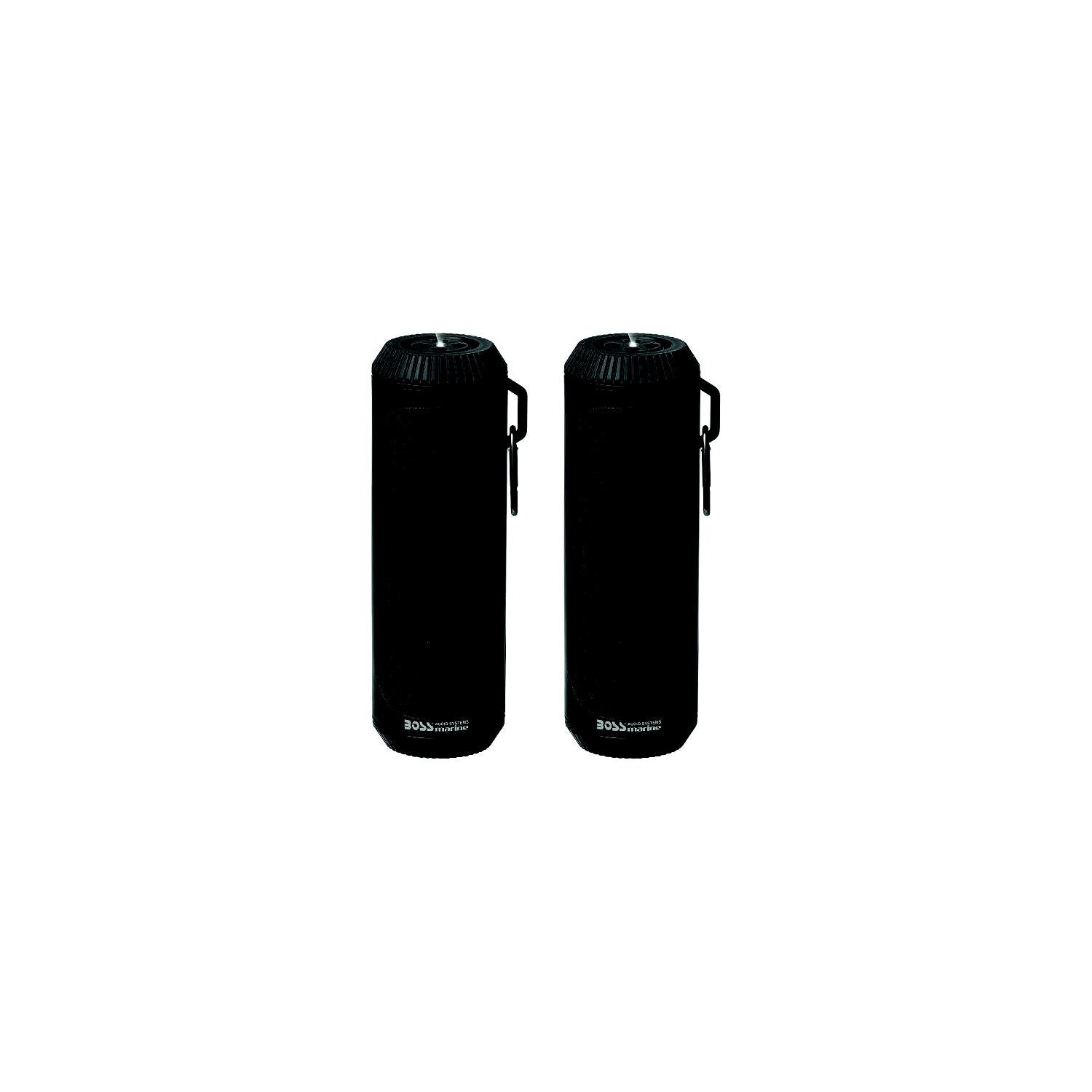 Boss Audio Systems BOLTBLK Portable Bluetooth Speakers w/TWS, Black, 1 pr.