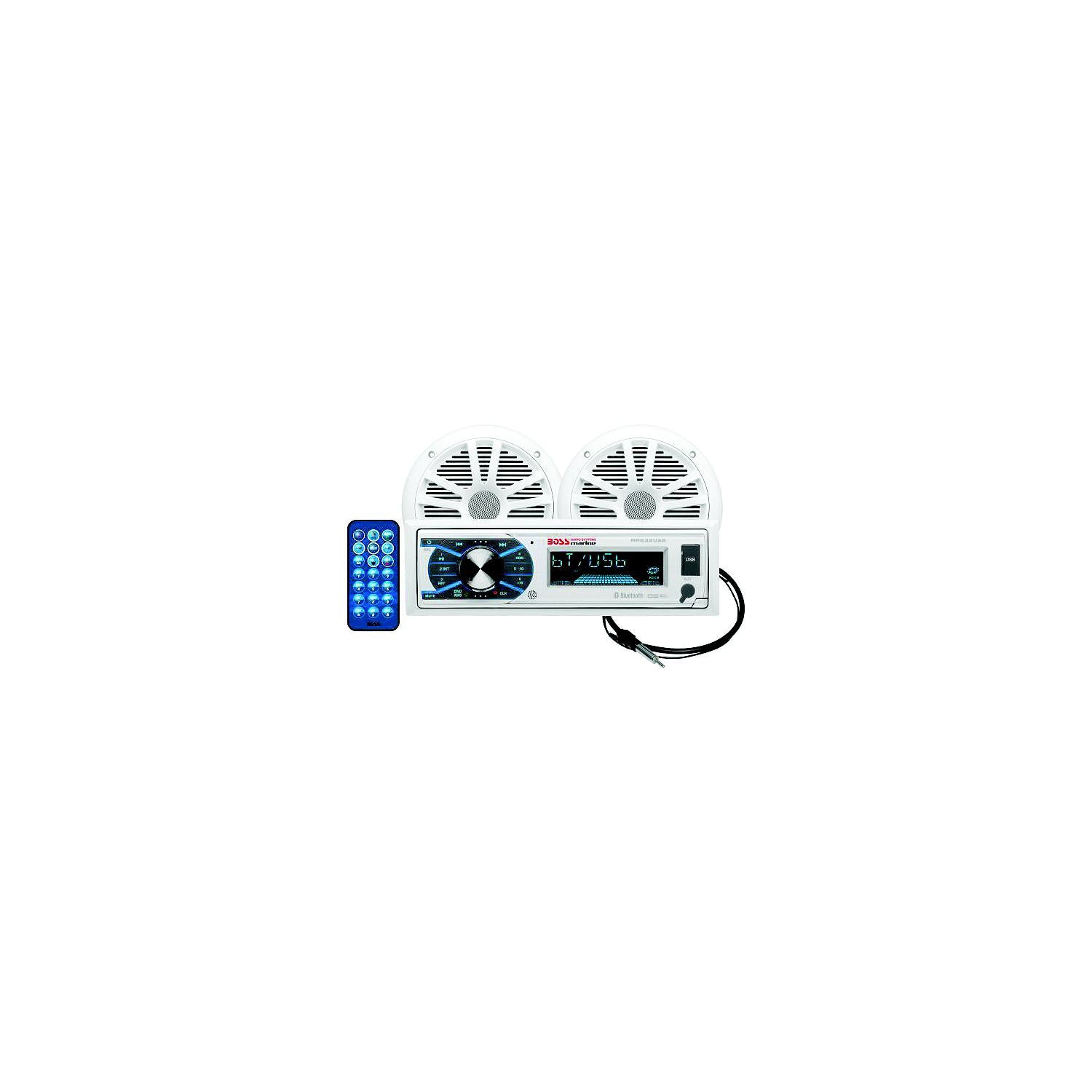Boss Audio Systems MCK632WB.6 MCK632WB6 Single-Din AM/FM Receiver w/ 6.5