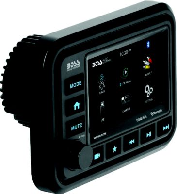 Boss Audio Systems MGV550B Mech-Less Touchscreen Multimedia Player, Black