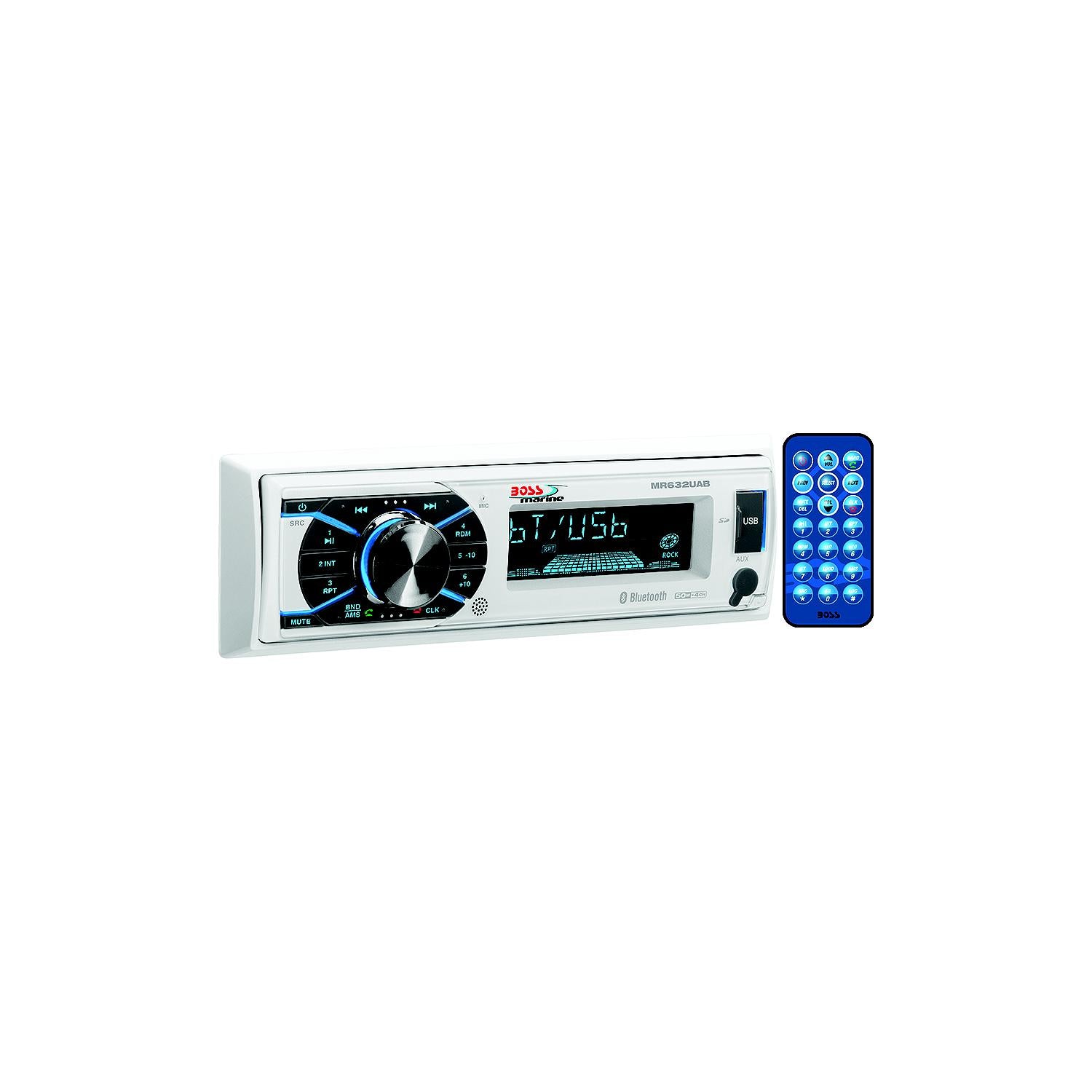 Boss Audio Systems MR632UAB Boss BluetoothÂ® In-Dash MP3/USB/SD Digital Media AM/FM Receiver