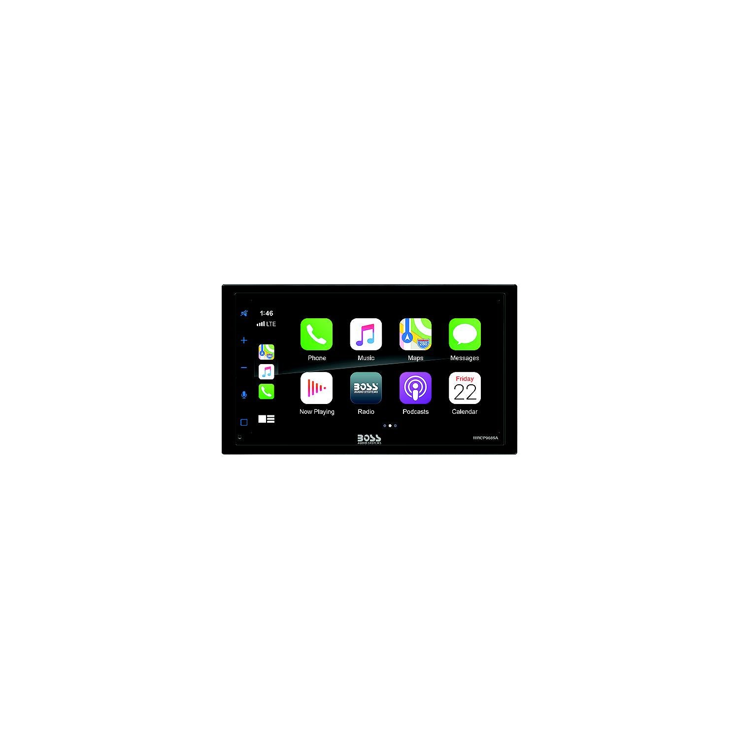 Boss Audio Systems MRCP9685A Boss Audio MRCP9685A Bluetooth Double-Din MP3 Digital Media Touch Screen AM/FM Reciever