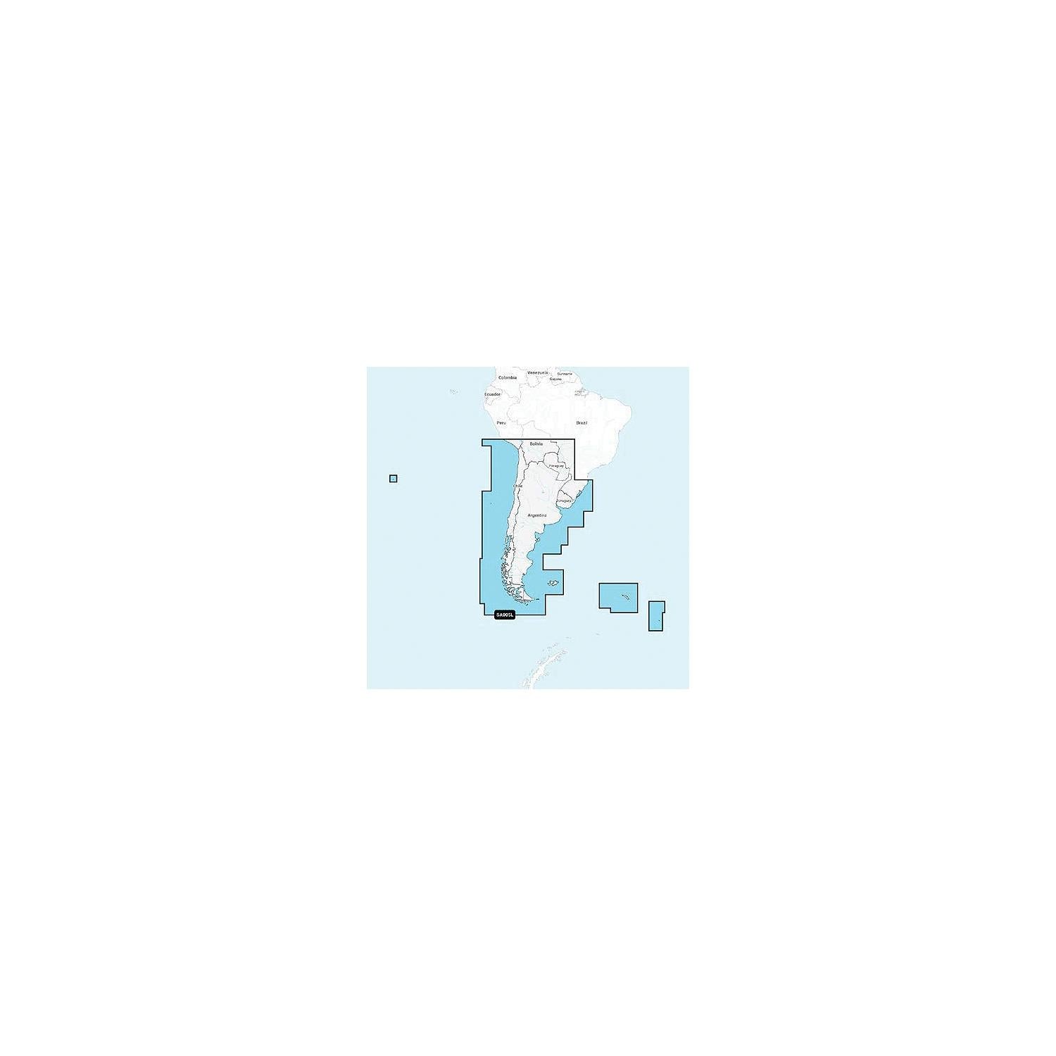 Navionics 010-C1365-40 010C136540 Platinum+ Cartography, Chile, Argentina & Easter Island