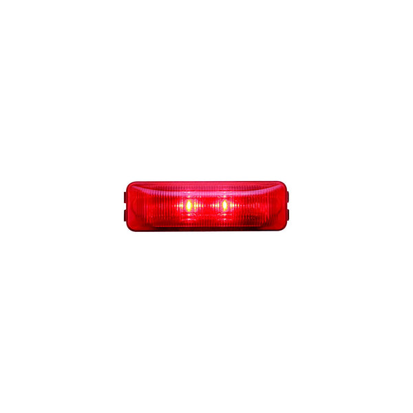 Optronics MCL61RBP Fleet Count LED Thin Marker Light, Red