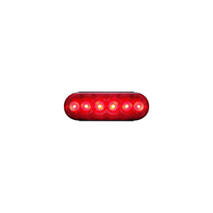 Optronics STL12RBP Fleet Count Waterproof LED Oval Stop & Turn Tail Light