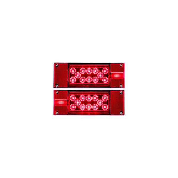 Optronics TLL-160RK TLL160RK LED Waterproof Over 80" Trailer Light Set | Includes STL16RB STL17R & Mounting Hardware