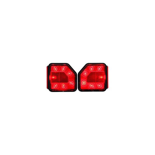 Optronics TLL20RK Waterproof Ultra-Thin LED Trailer Light Set