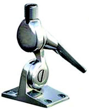 Shakespeare 5187 Stainless Steel Custom Look Four Way Ratchet Mount
