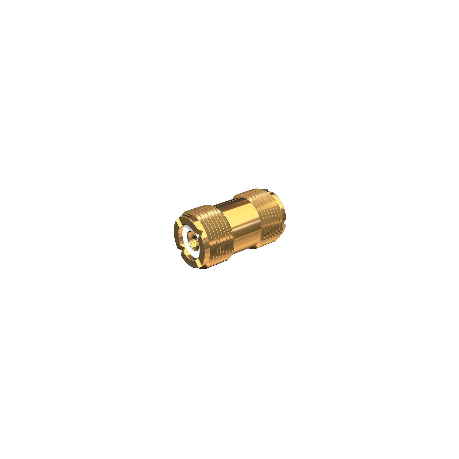 Shakespeare PL-258-G PL258G Barrel connector for PL-259-ended cables