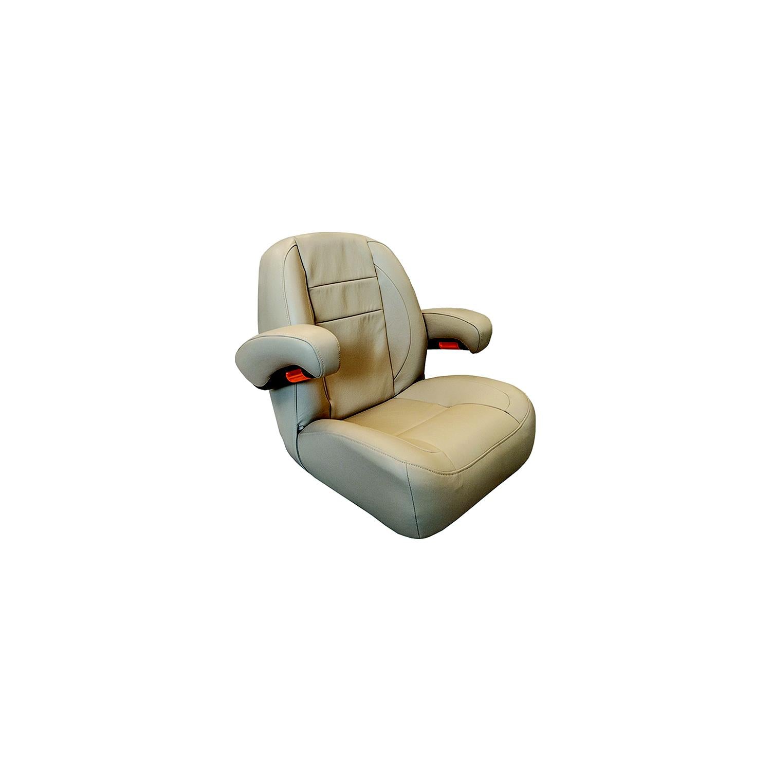 Springfield Marine 1042180-01 104218001 Pontoon Helm Fixed Chair, Cream
