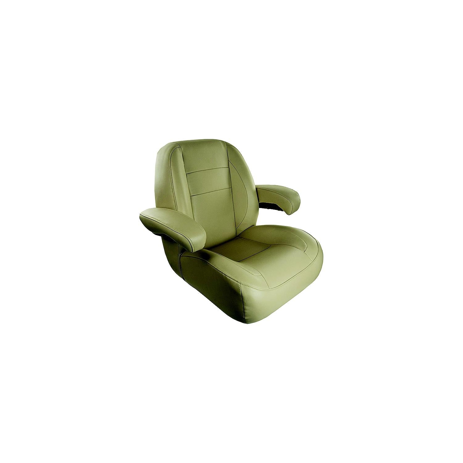 Springfield Marine 1042185-01 104218501 Pontoon Helm Recline Chair, Cream