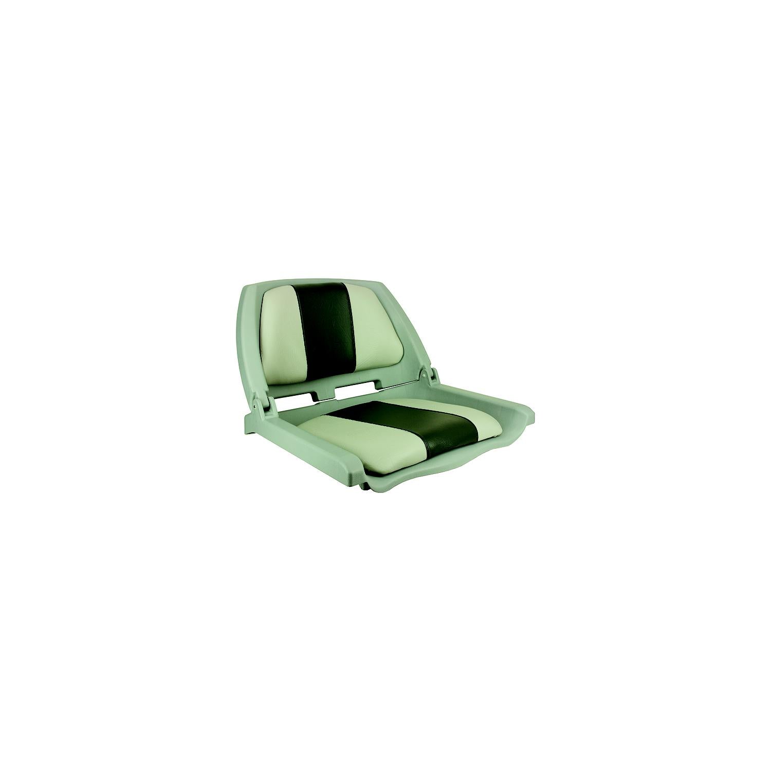 Springfield Marine 1061123-C Traveler Seat, Gray Shell w/Charcoal & Cushions