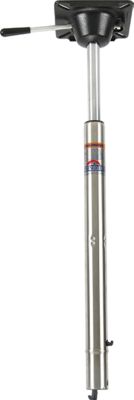 Springfield Marine 1641019 Spring-Lock Power-Rise 25-1/2" to 32-1/4" Adjustable Stand-Up Stainless Steel Pedestal