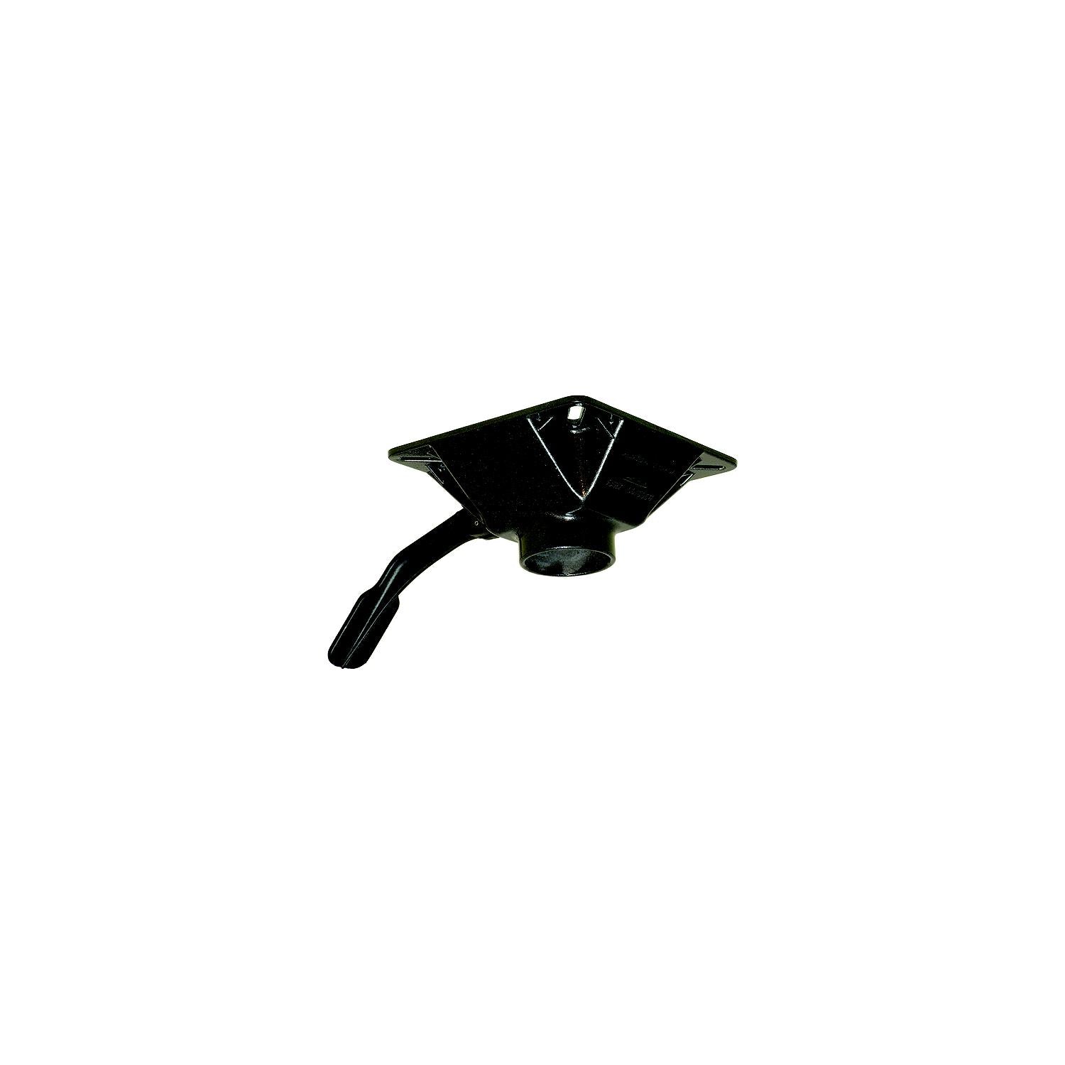 Springfield Marine 1680203 Spring-Lockâ„¢ Locking Swivel Seat Mount, Powder Coat Finish