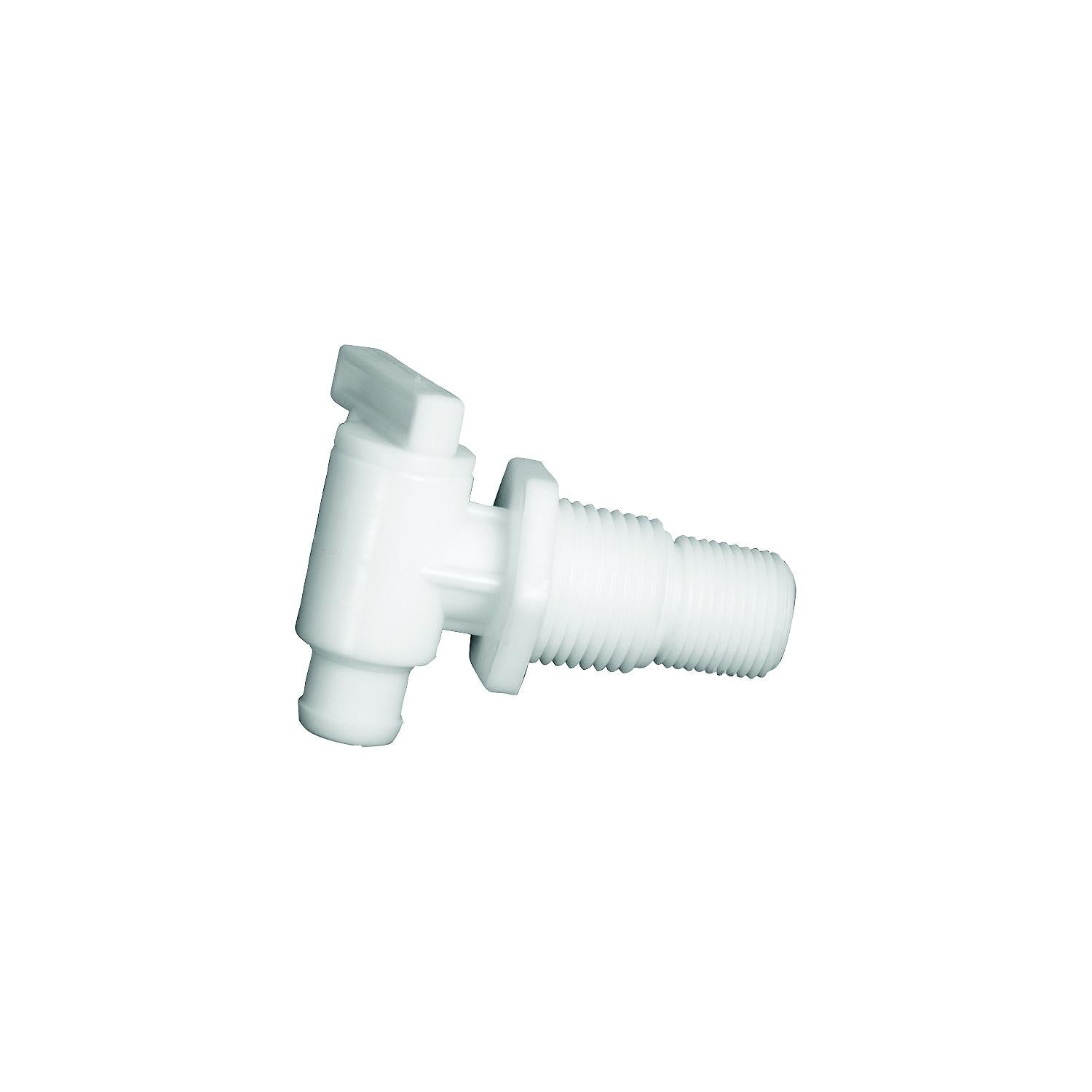 Camco 22243 Dual Size Drain Valve Without Flange 3/8