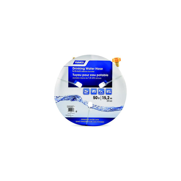 Camco 22793 Fresh Water Hose 50' 5/8 Id