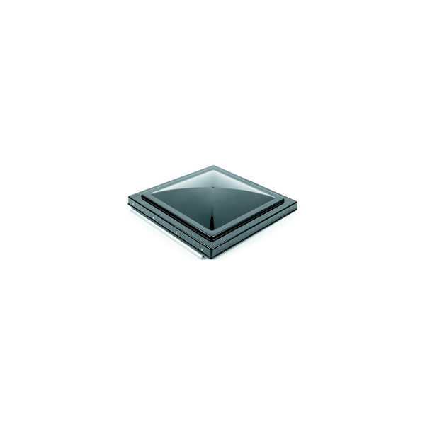 Camco 40172 Unbreakable Polycarbonate Elixer Vent Lid 14" x 14", Black