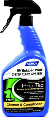 Camco 41068 Pro-Tec Rubber Roof Cleaner And Conditioner, Gal.